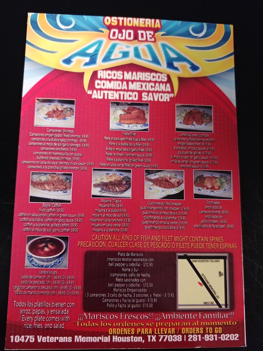 Ostioneria Ojo De Agua Menu - Image 2